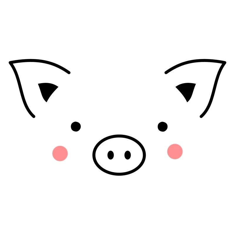 Pig sow piggy
