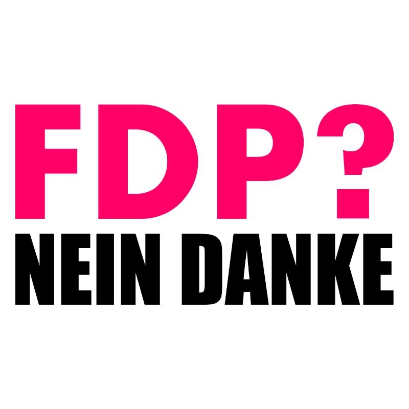 Fdp nein danke