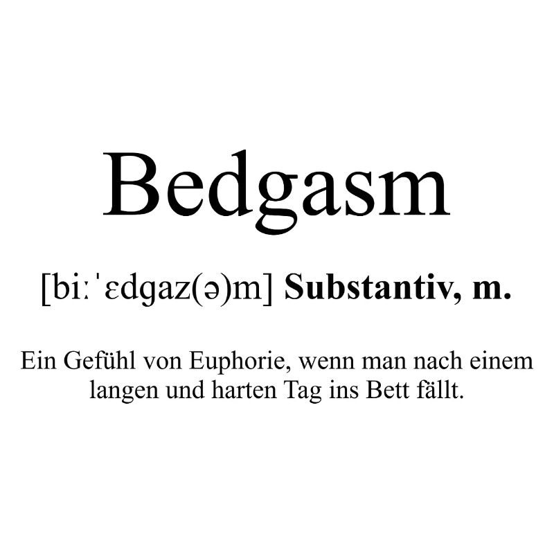 Bedgasm Definition Dictionary