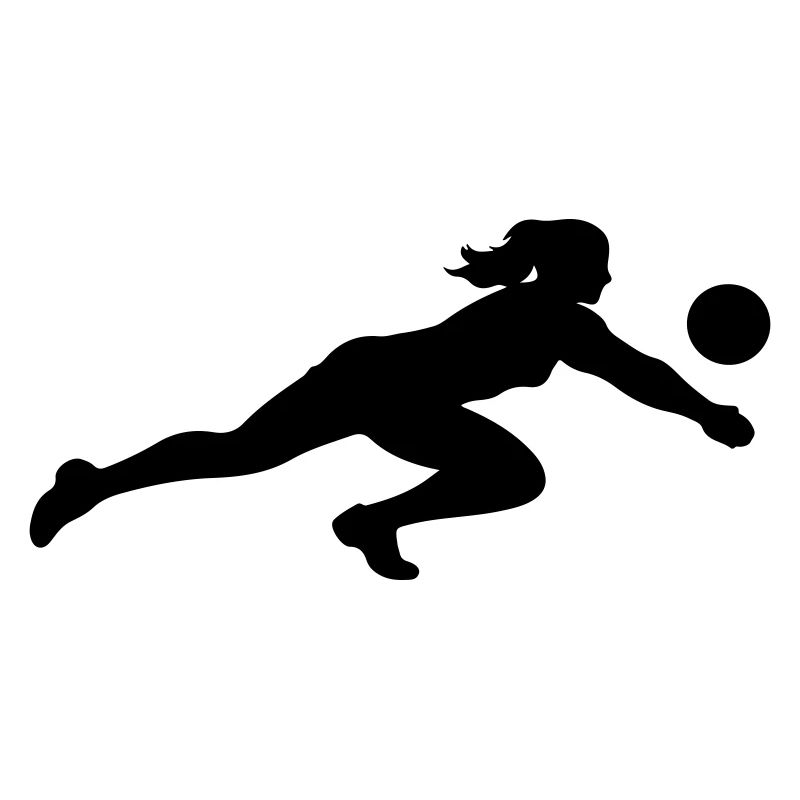 Volleyball Silhouette