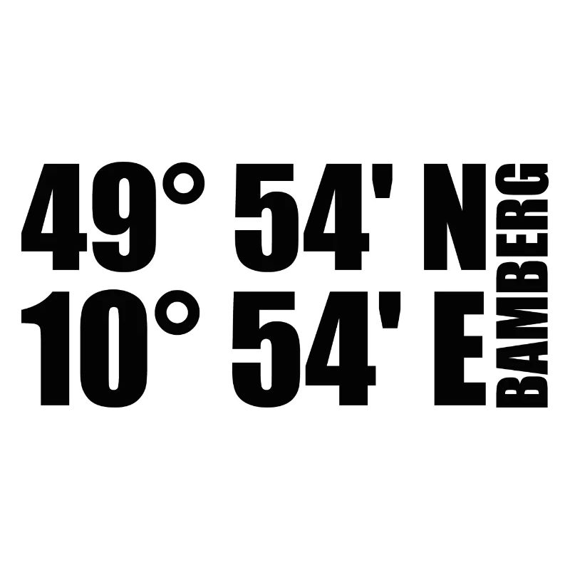 Coordonnées de Bamberg