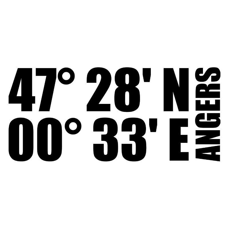 Angers coordinates