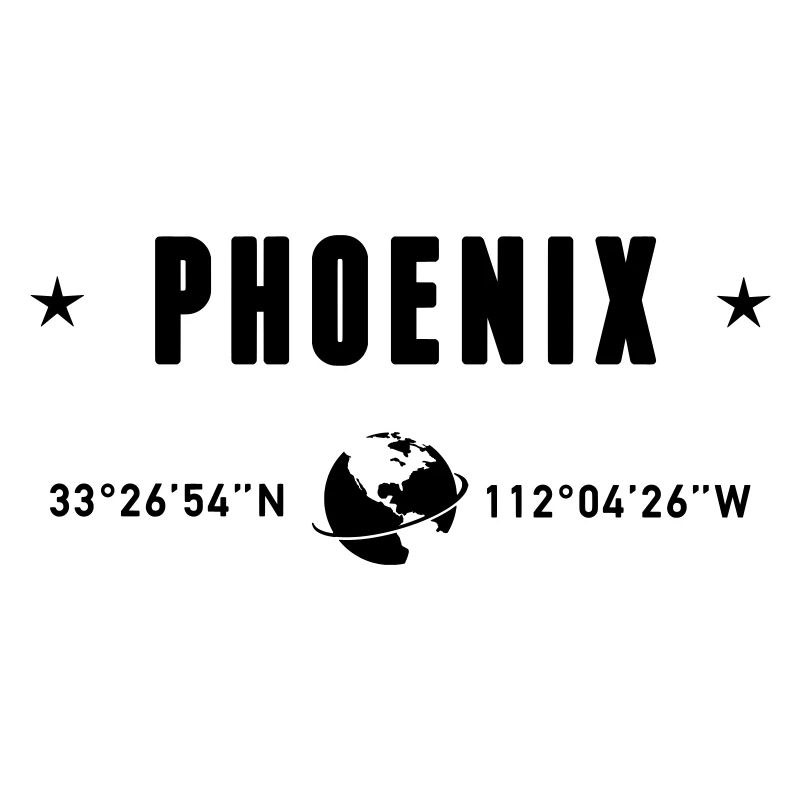 Phoenix Arizona Coordinates Planet Earth
