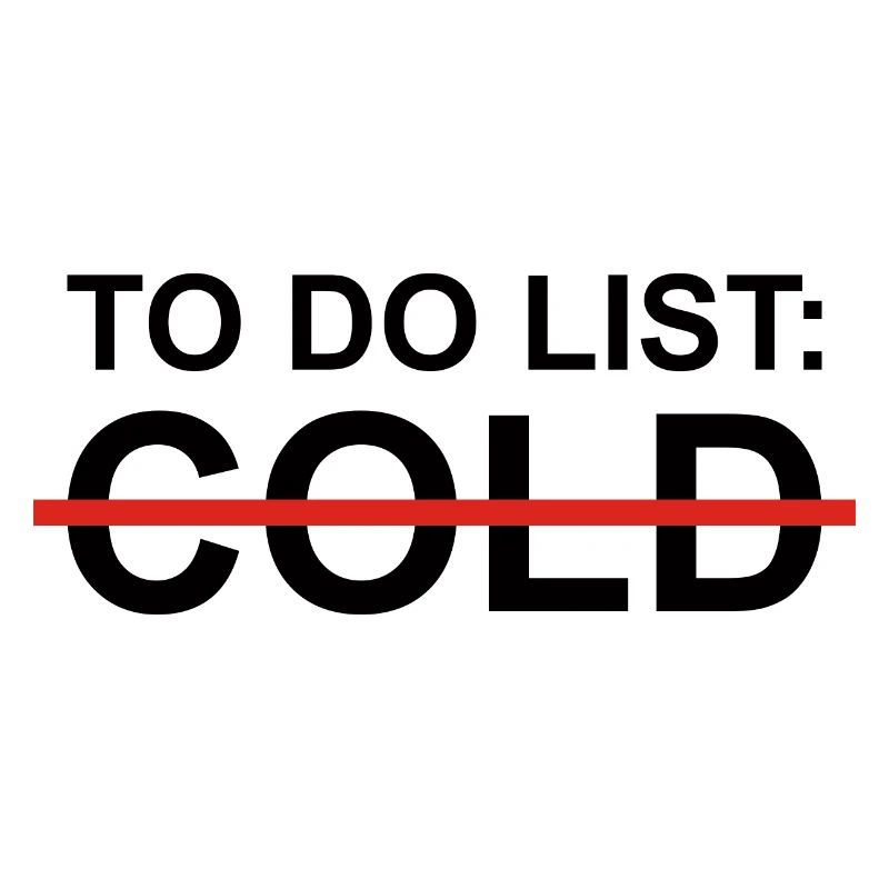 To-Do-Liste Kalter Sarkasmus