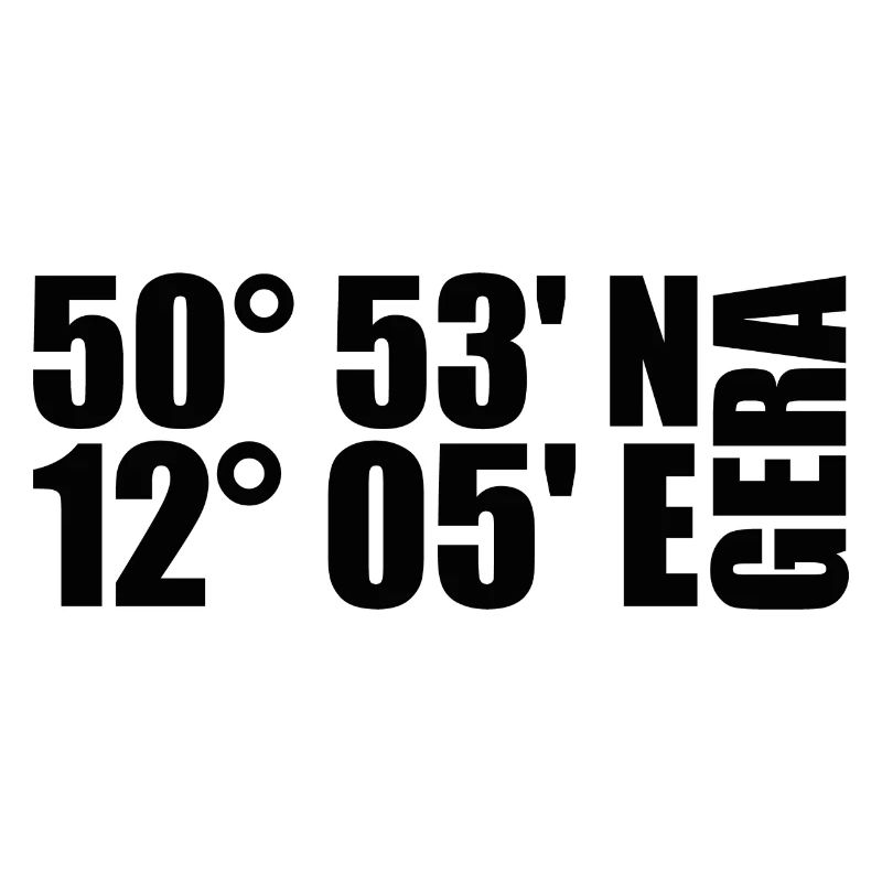 Gera coordinates