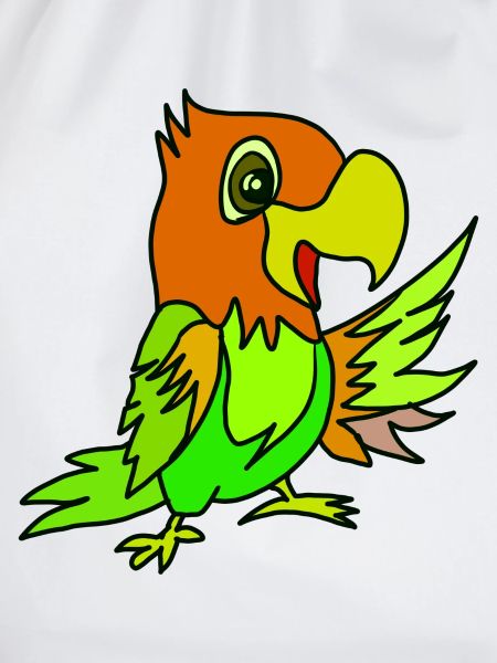 Papageien Farbwirbel