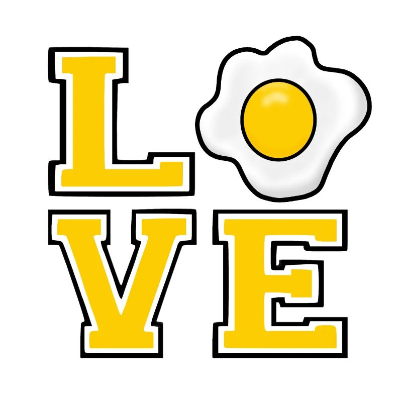 LOVE - SPIEGELEI - EI - OSTERN - EIER - LIEBE