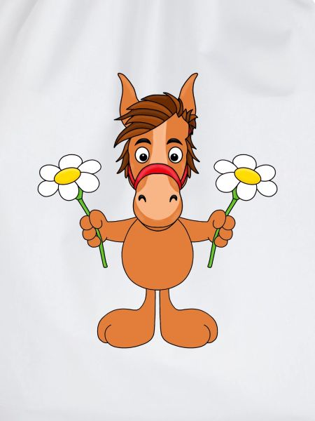 BLUMEN - PFERD - PONY