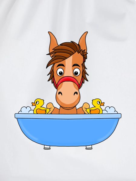 PFERD - PONY - BADEWANNE