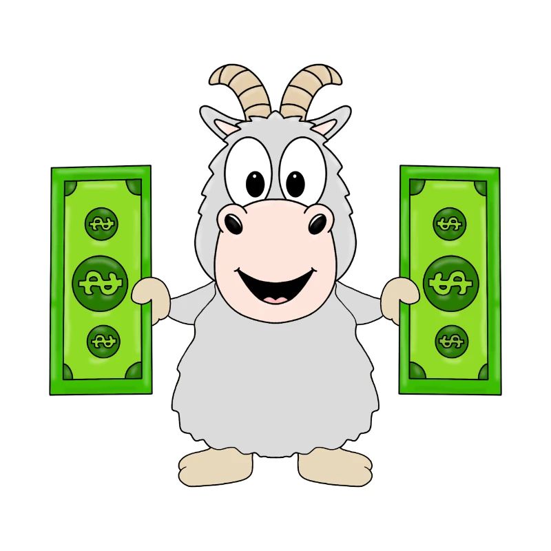 ZIEGE - TIER - GELD