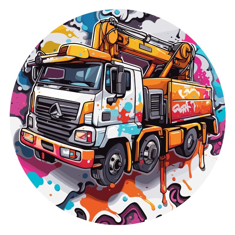 Kran / Baustelle / Seilwinde / Kransystem