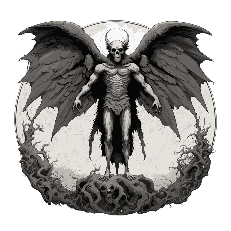 Mothman / Moth / Insect / Mythical Creature / Flutter