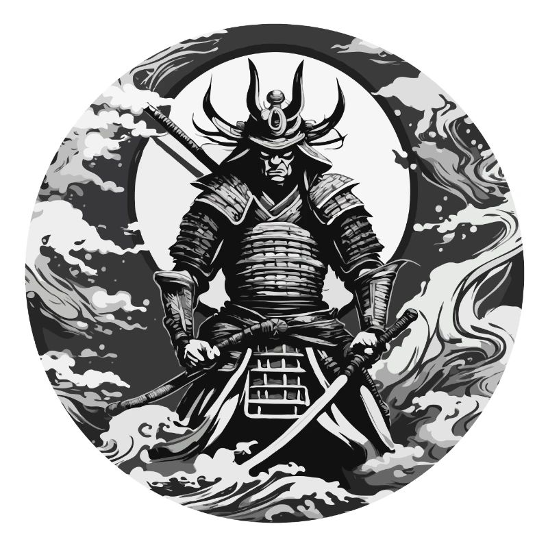 Samurai / Japanisch / Harakiri / Katana / Mann
