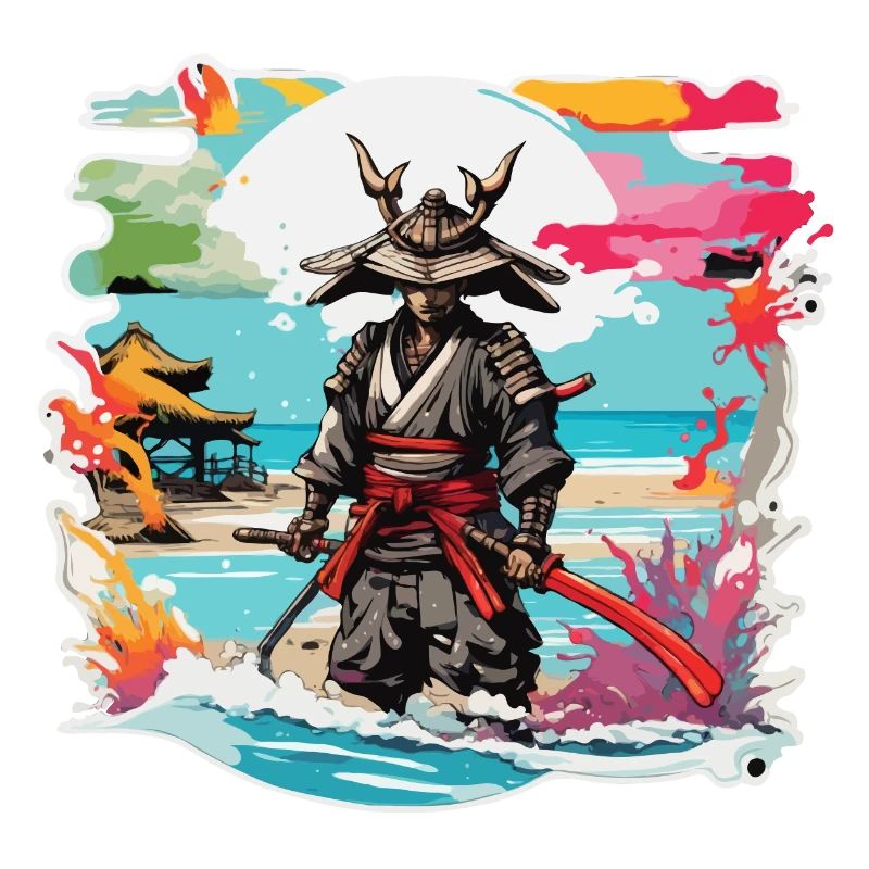 Samurai / Japanisch / Harakiri / Katana / Mann