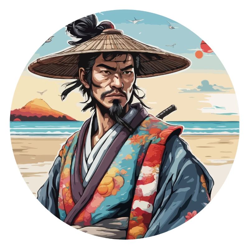 Samurai / Japanisch / Harakiri / Katana / Mann