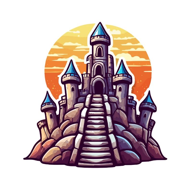 Château de sable / Construction / Jouer / Château / Vacances