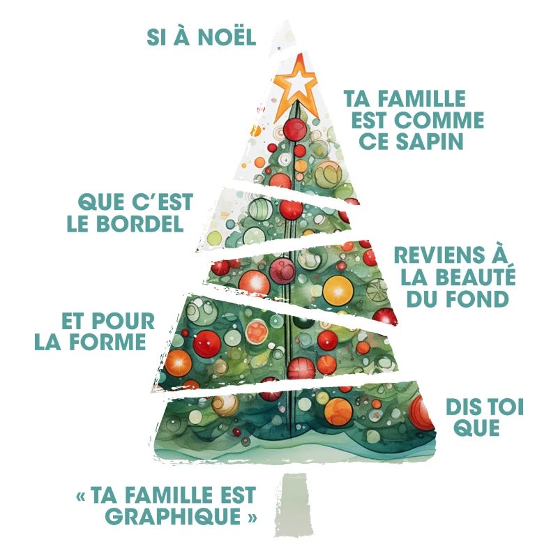 CHRISTMAS TREE WATERCOLOR CHART