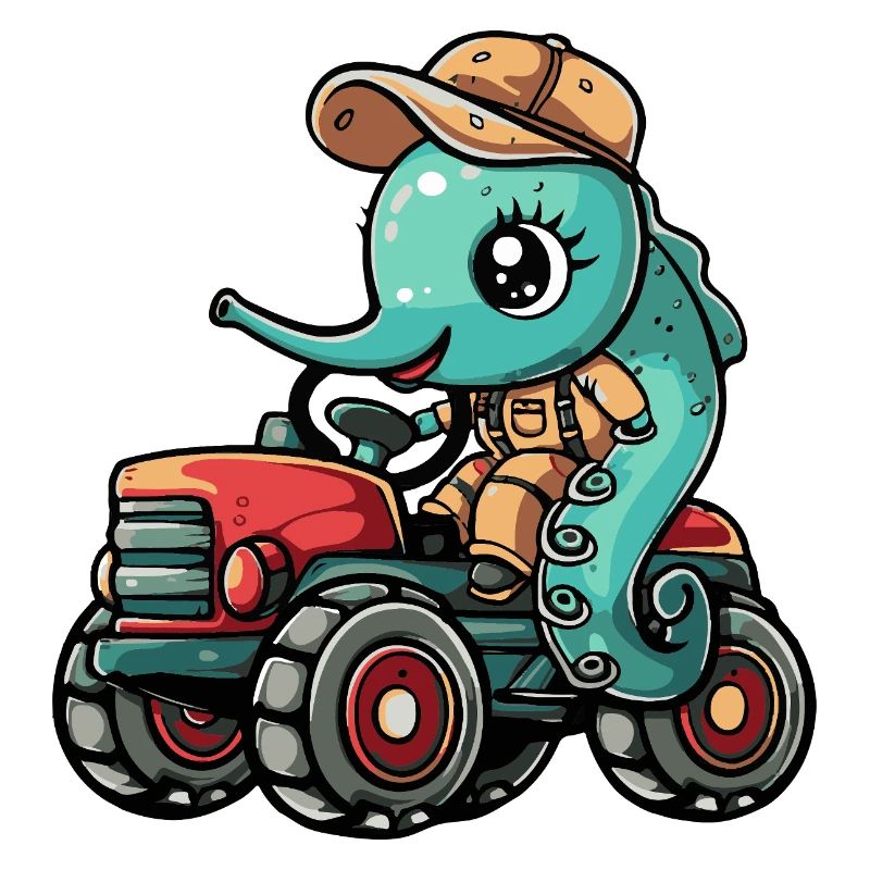 Éleveur de tracteurs hippocampes