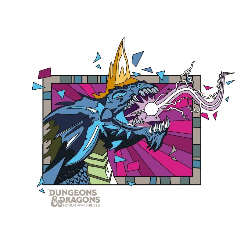 Dungeons & Dragons Blue Dragons Head