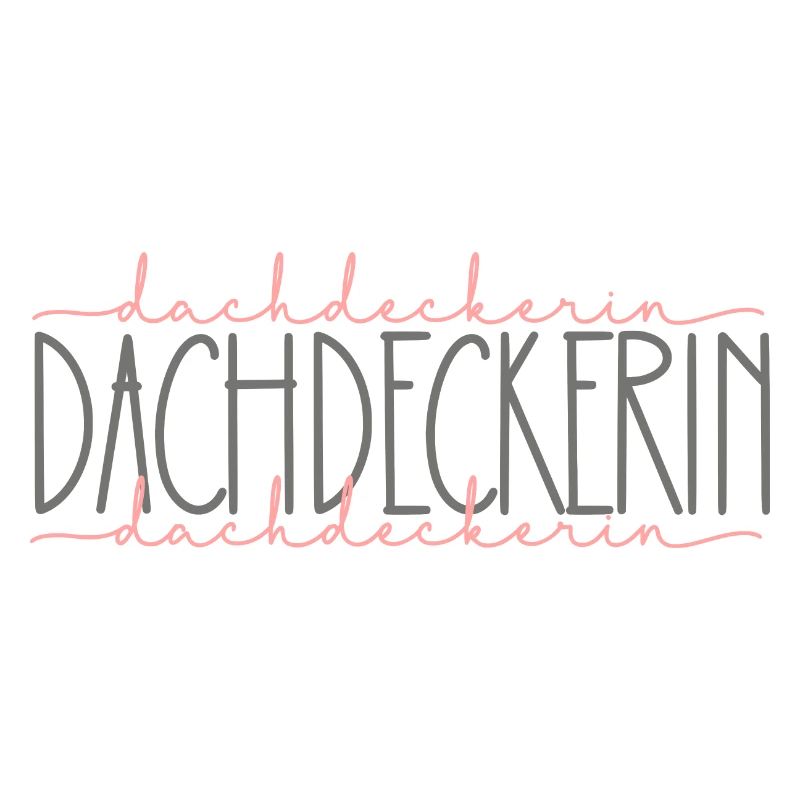 Dachdeckerin Geschenk Handwerkerin Beruf