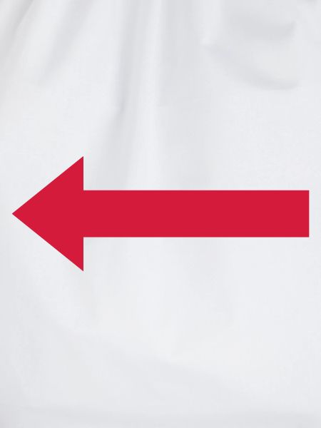 Roter Pfeil nach links