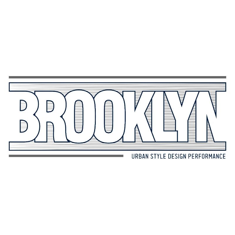Creative Brooklyn City Skyline