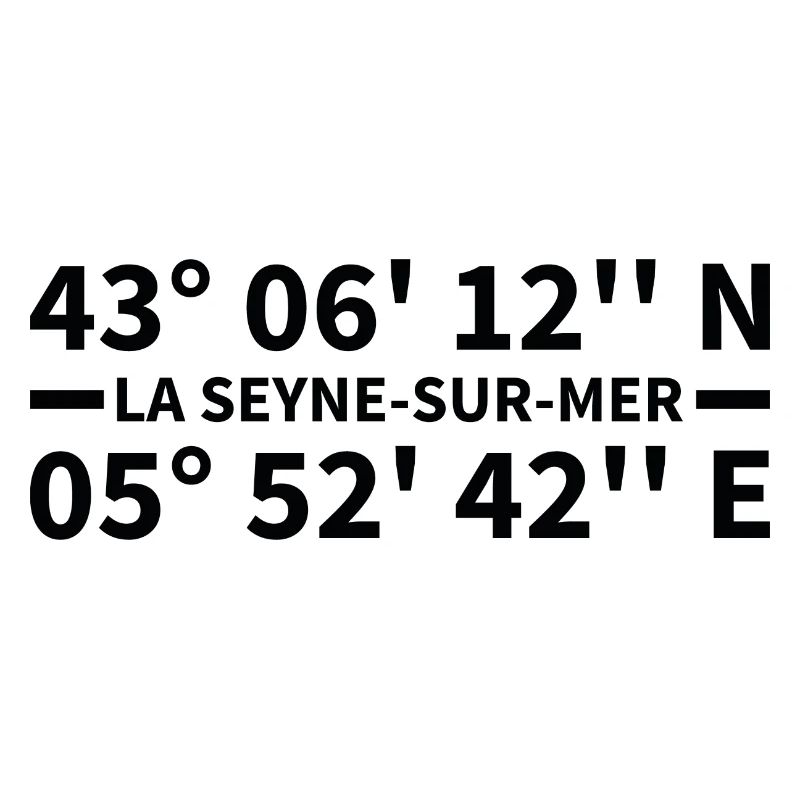Coordonnées de La Seyne-sur-Mer