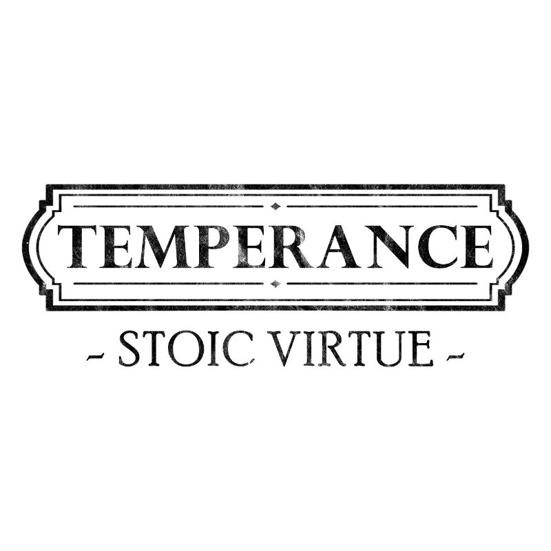 Vertu stoïcienne Tempérance