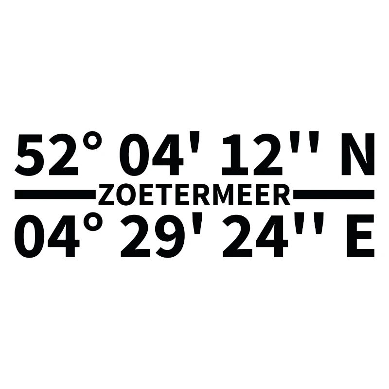 Coordonnées de Zoetermeer