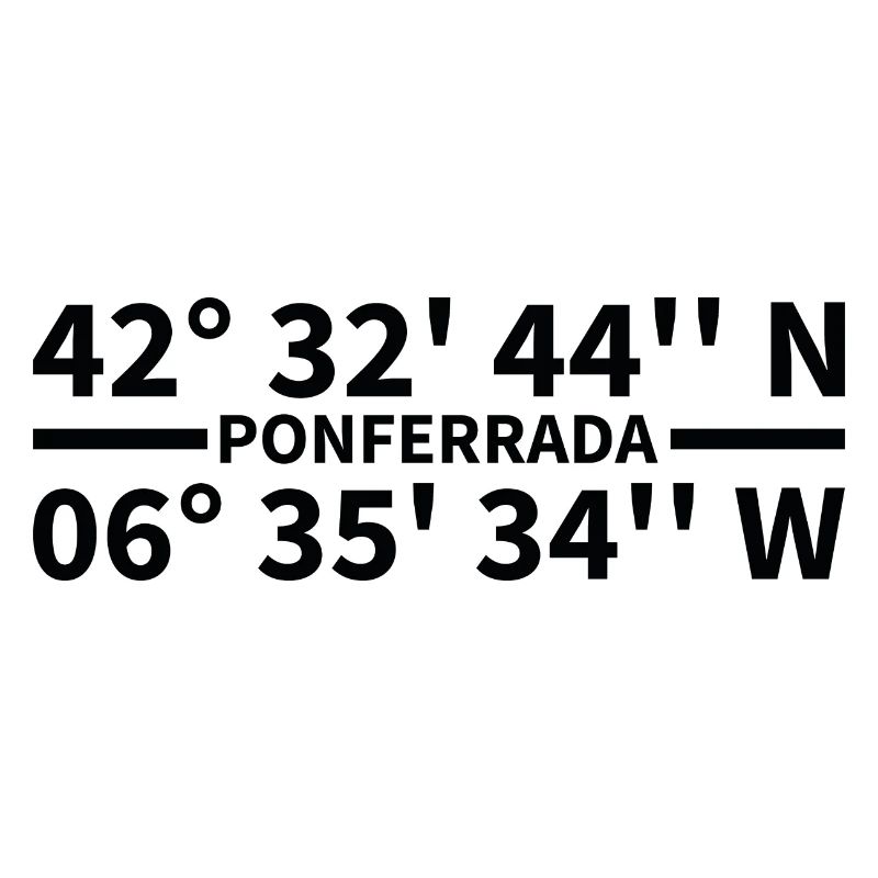Coordonnées de Ponferrada
