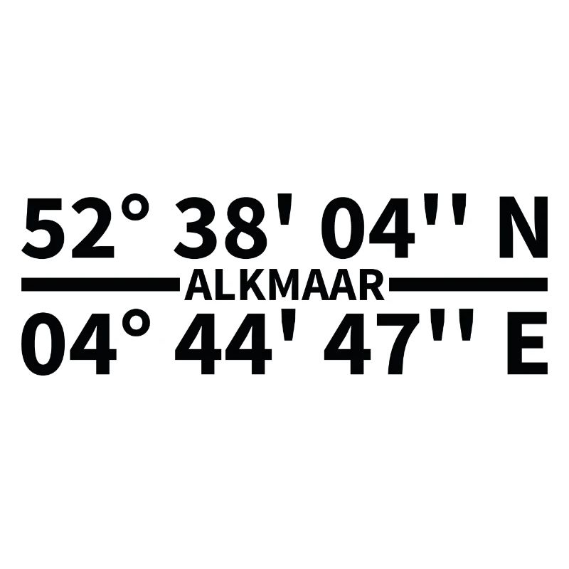 Alkmaar coordinates