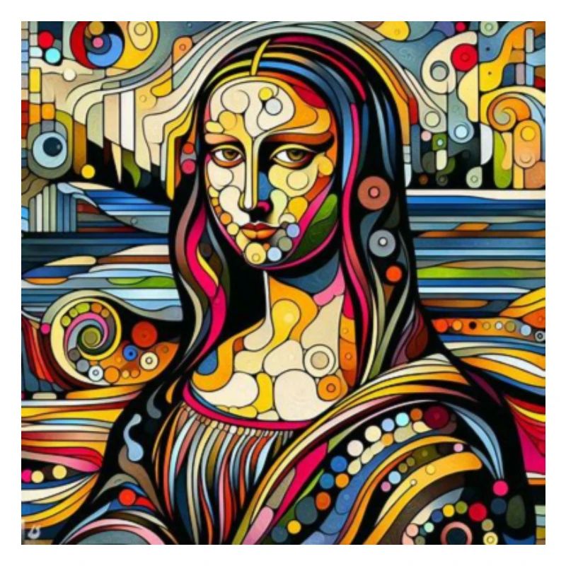Mona Lisa meets Hundertwasser
