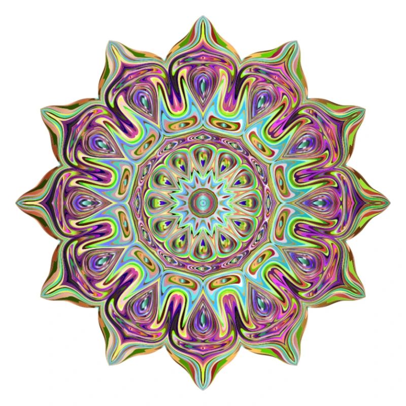Mandala Psychedelisch