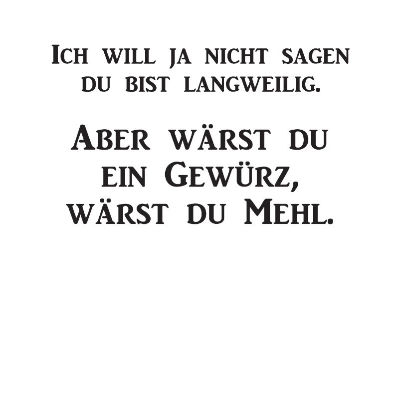 Lustiger Spruch