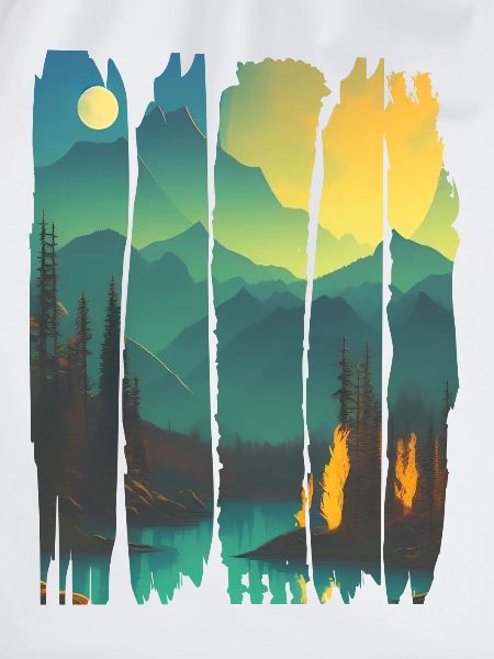Landscape Campfire Forest