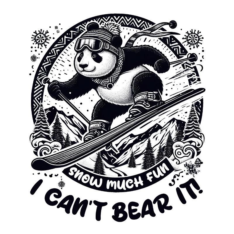 Powder Panda: Snow Much Fun, I Can't Bear It!