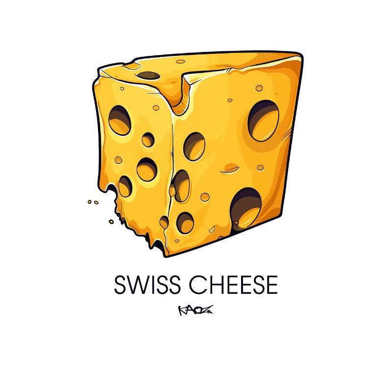 Stück Schweizer Käse