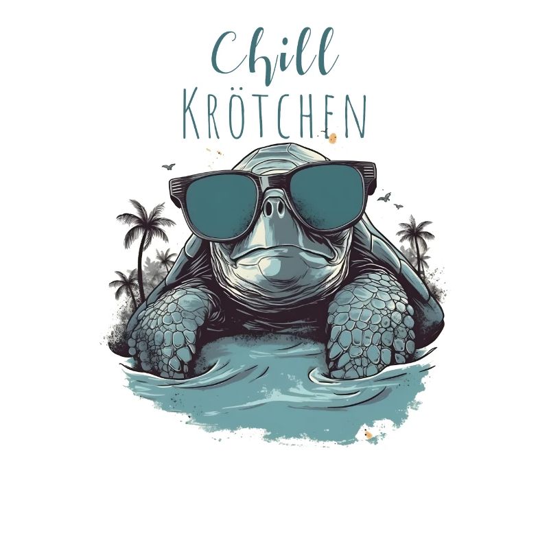 Chill Krötchen Schildkröte Chillkröte