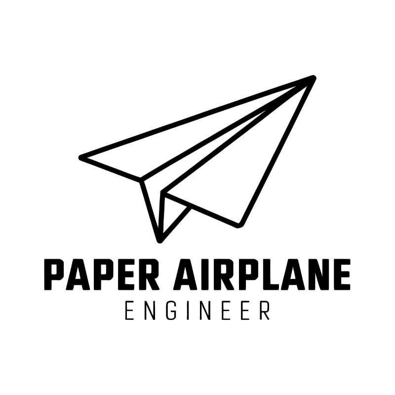 Papierflieger Spruch Witz Papierflugzeug Geschenk