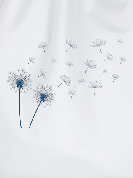 Dandelion in blue