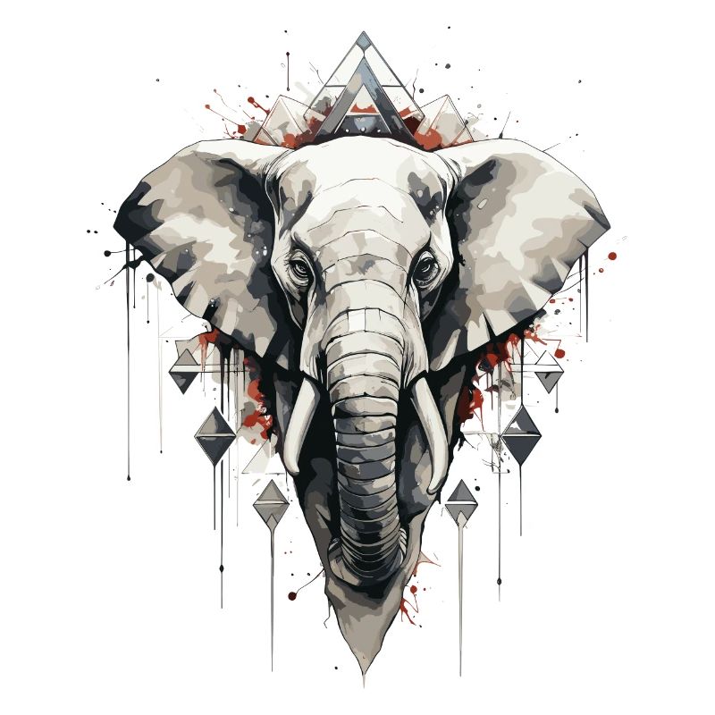 Elephant Geometric