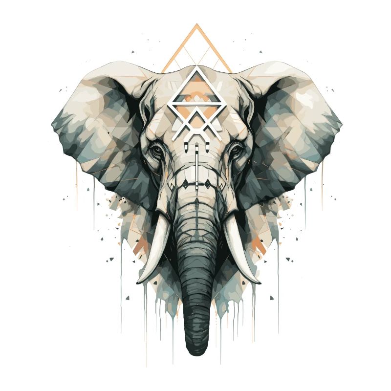 Elephant Geometric