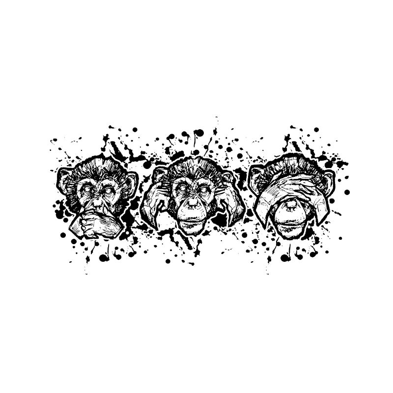 Three monkeys