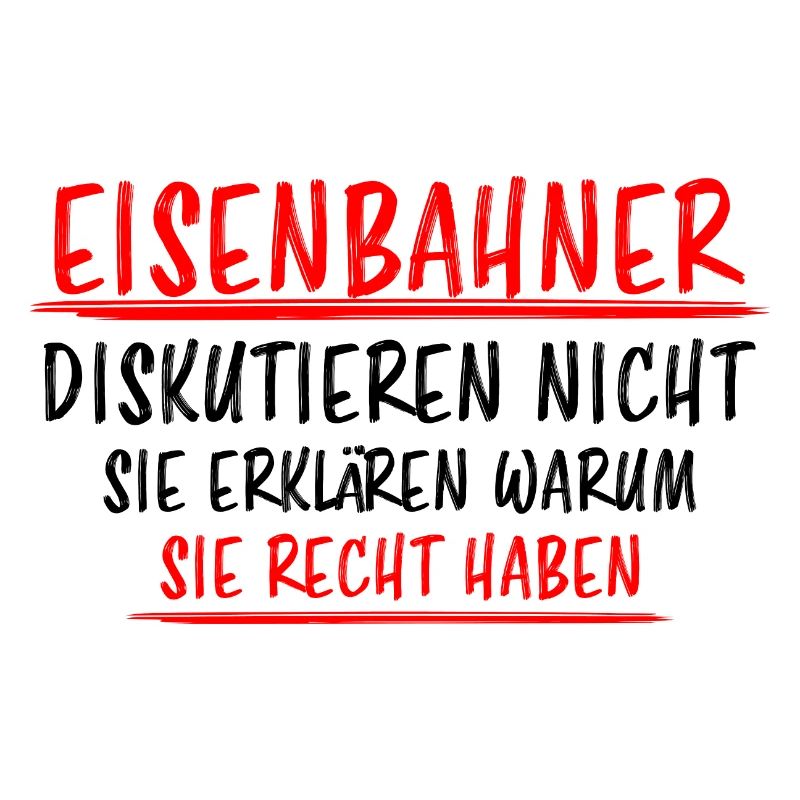 Eisenbahner Spruch Eisenbahn Lokführer Geschenk