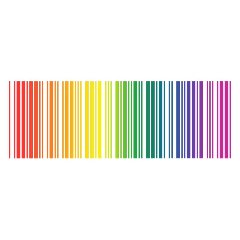 Make Love Barcode Scanbar Rainbow Gift LGBT