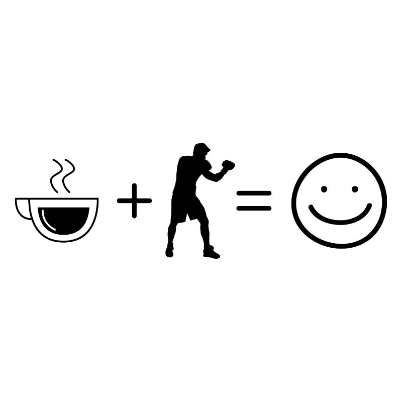 Coffee Smile Face and Boxes -