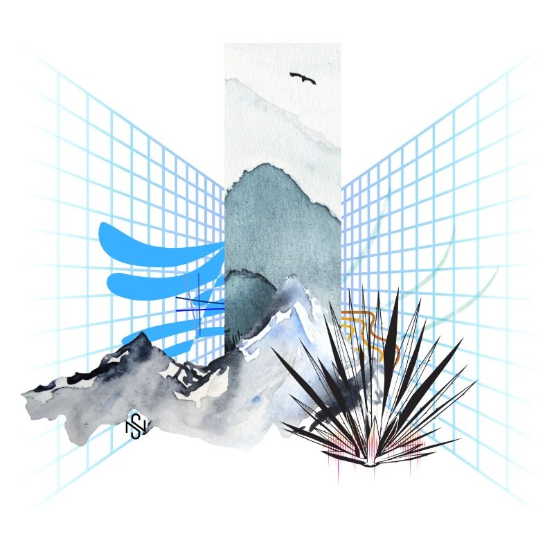 Digitale Landschaft
