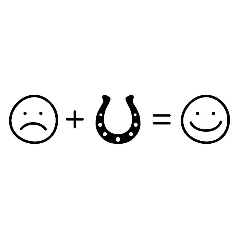 Smile Face und Pferd -