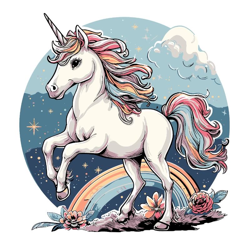 magic einhorn regenbogen
