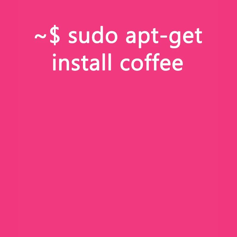 Sysadmin Linux Sudo Apt-Get Install Coffee